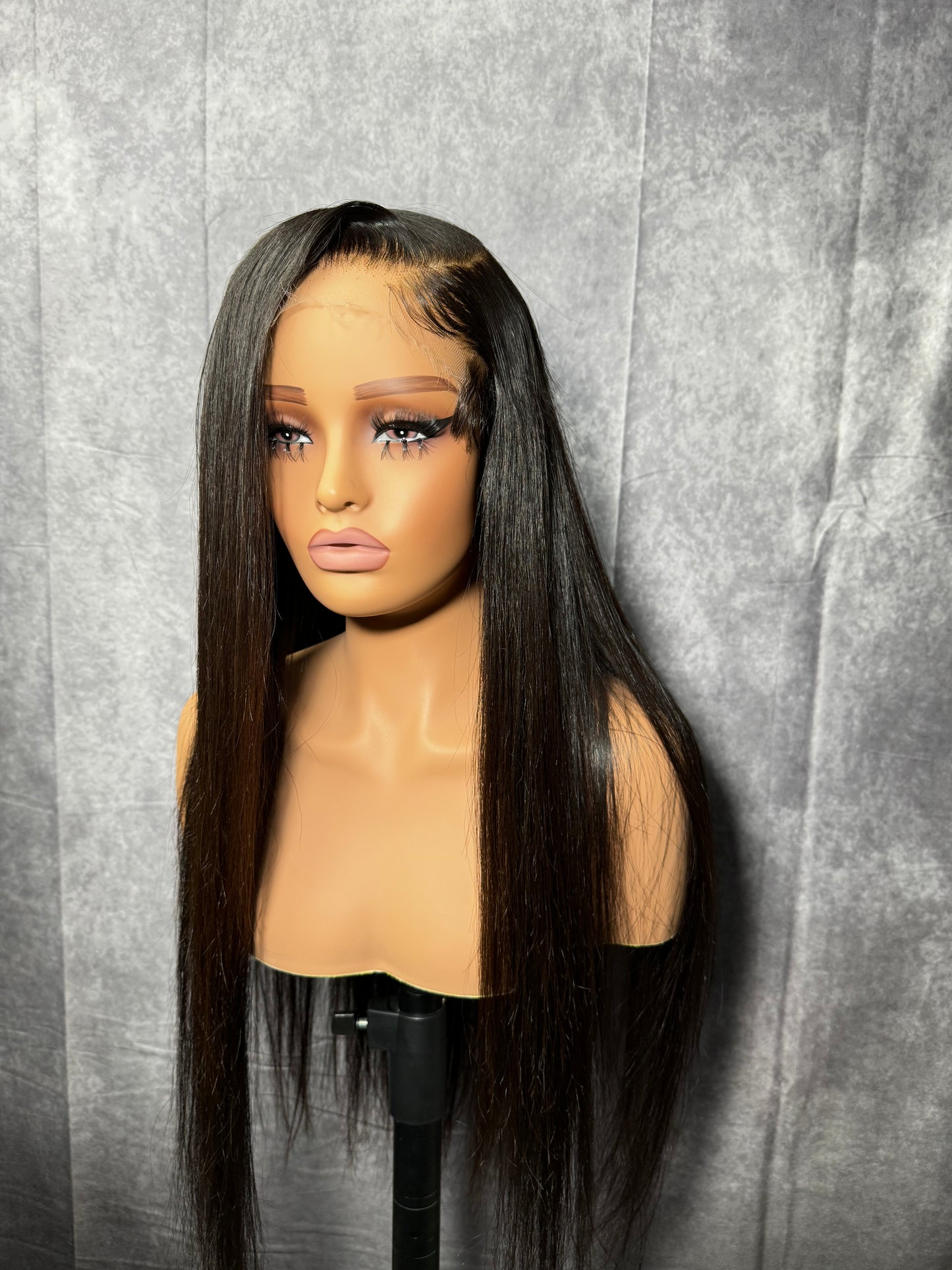 Noir Classic Side Part Straight Ready To Wear Glueless Wig