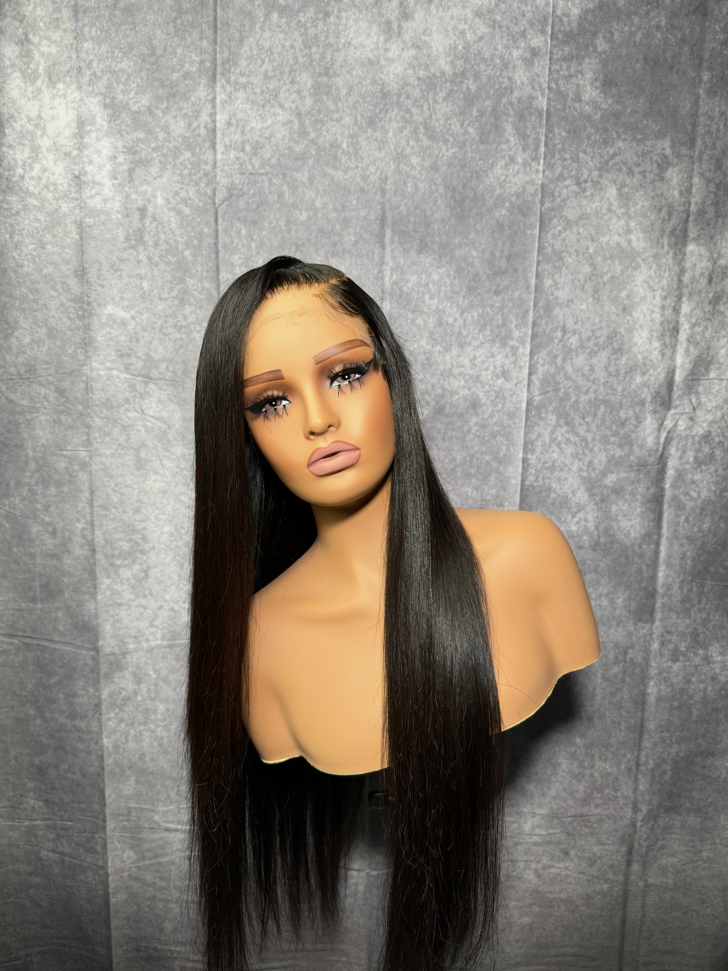 Noir Classic Side Part Straight Ready To Wear Glueless Wig