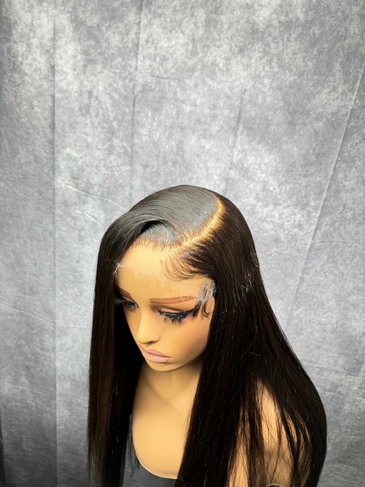 Noir Classic Side Part Straight Ready To Wear Glueless Wig