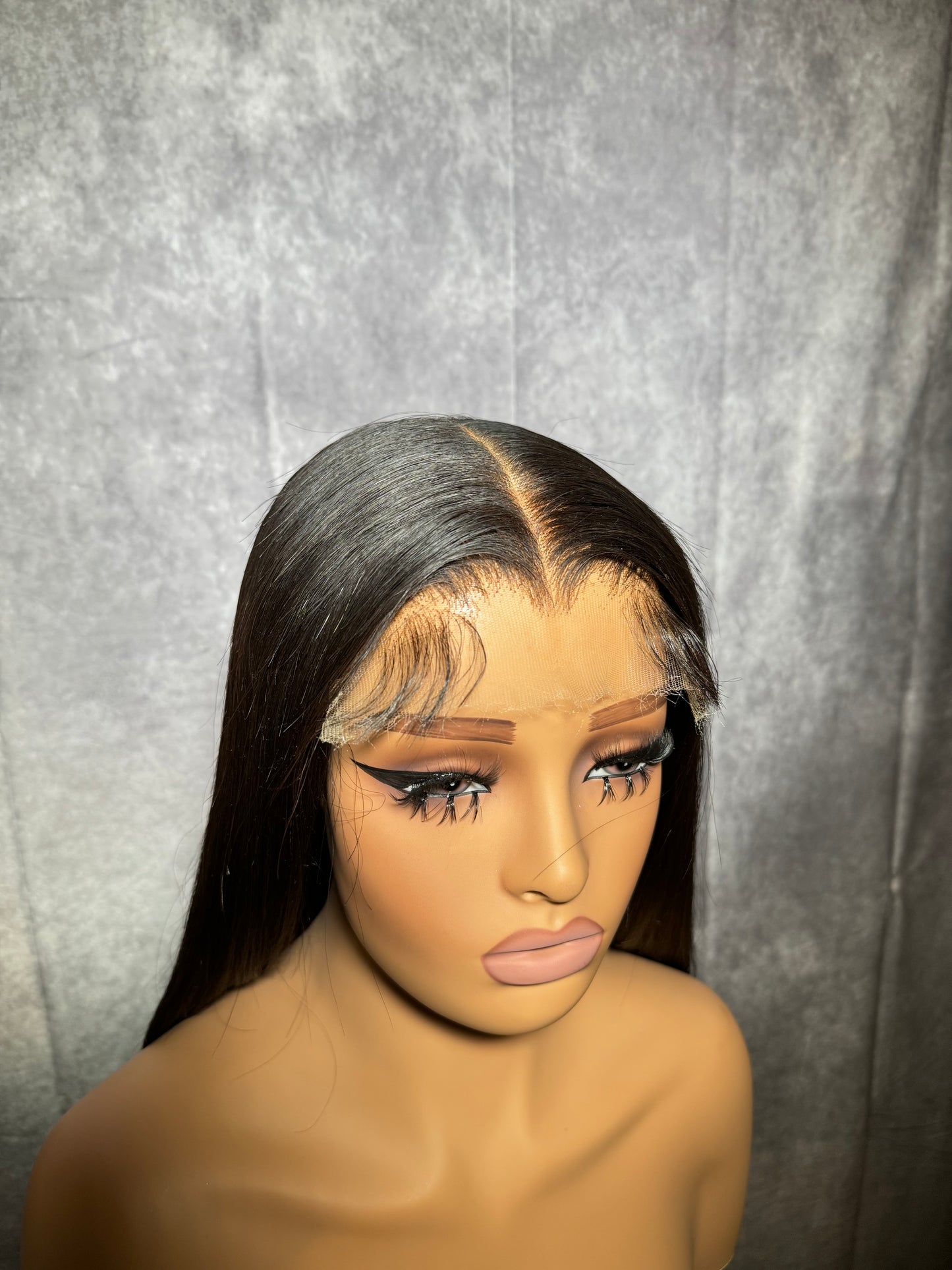 Noir Classic Middle Part Straight Ready To Wear Glueless Wig