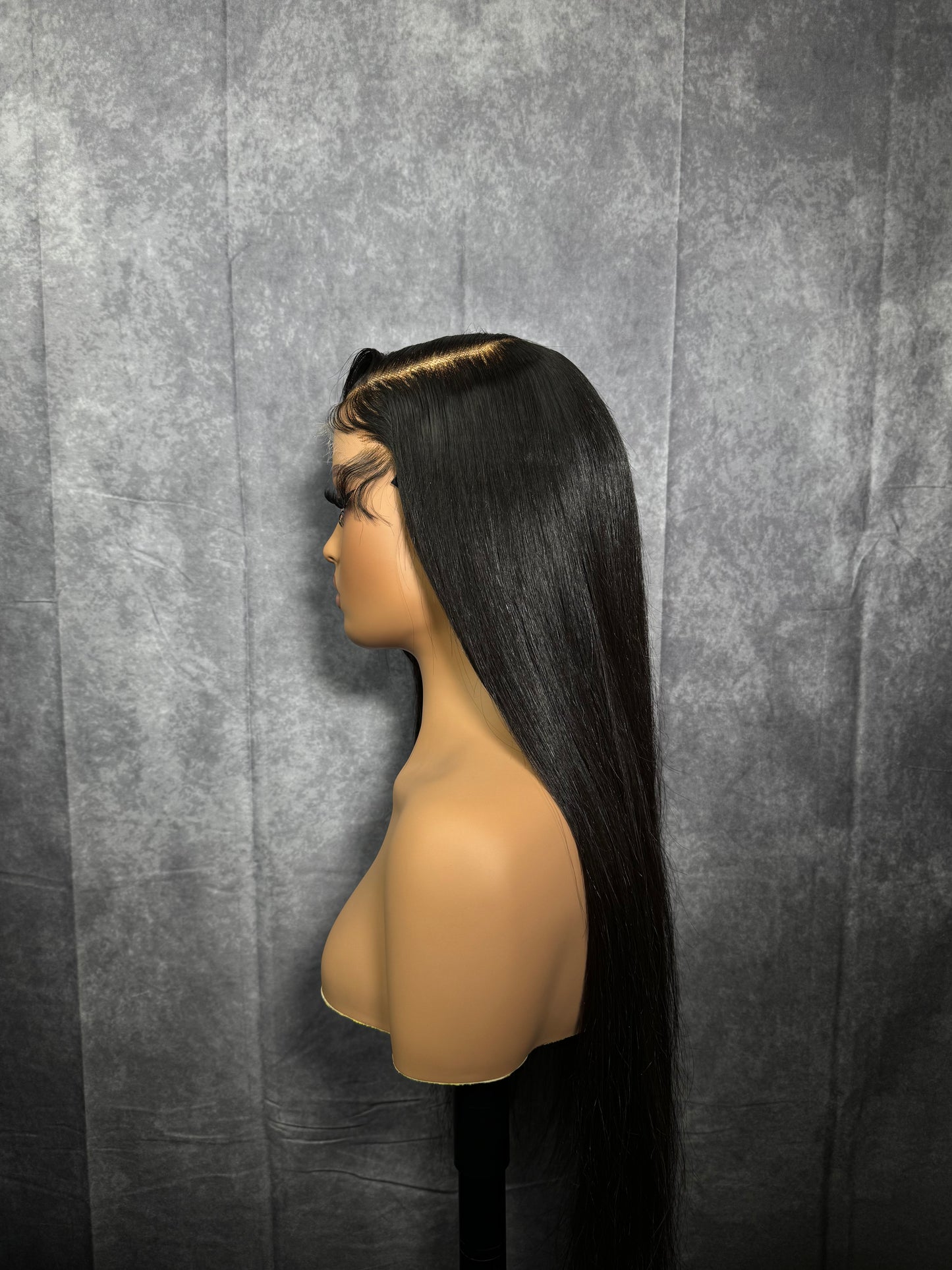 Noir Classic Side Part Straight Ready To Wear Glueless Wig